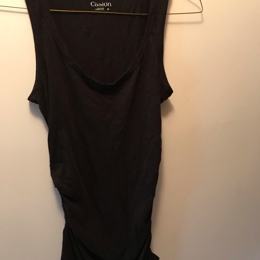 Black Tee sleeveless XS Casion NWOT